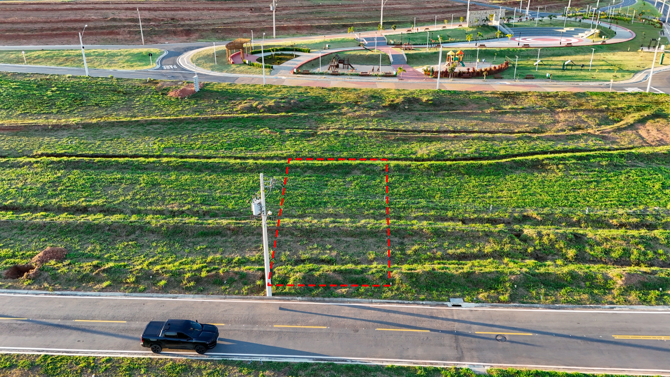 Lote de 250 m² no Condomínio Vinhas Flamboyant | Vista para Goiânia
